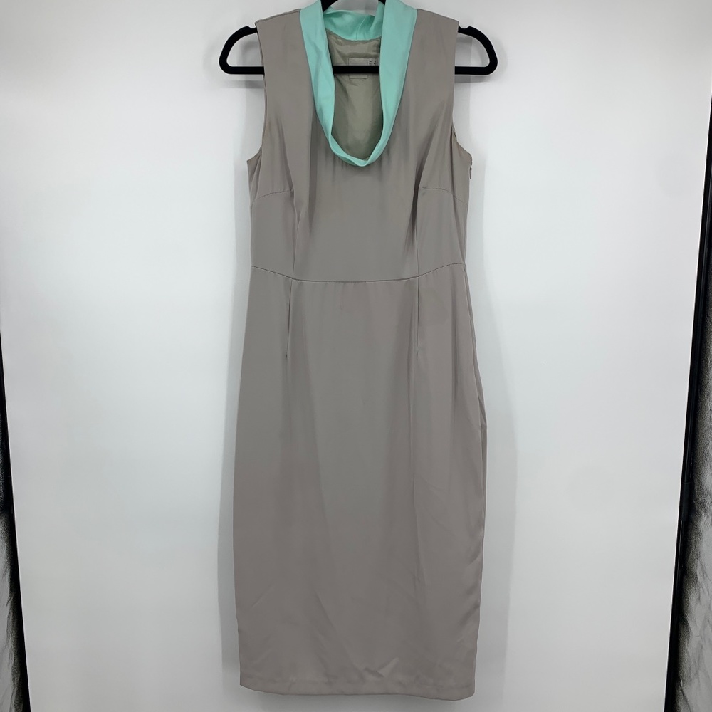 ASOS womens 8 dress midi basic‎ scoop sheath
